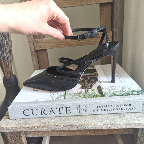 Schutz Leather Heels - Picture 4 of 9